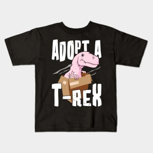 Adopt a T-rex Kids T-Shirt